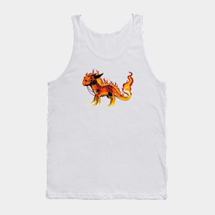 fire fury dragon Tank Top